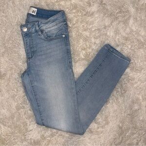 GARAGE Light Blue Skinny Jeans